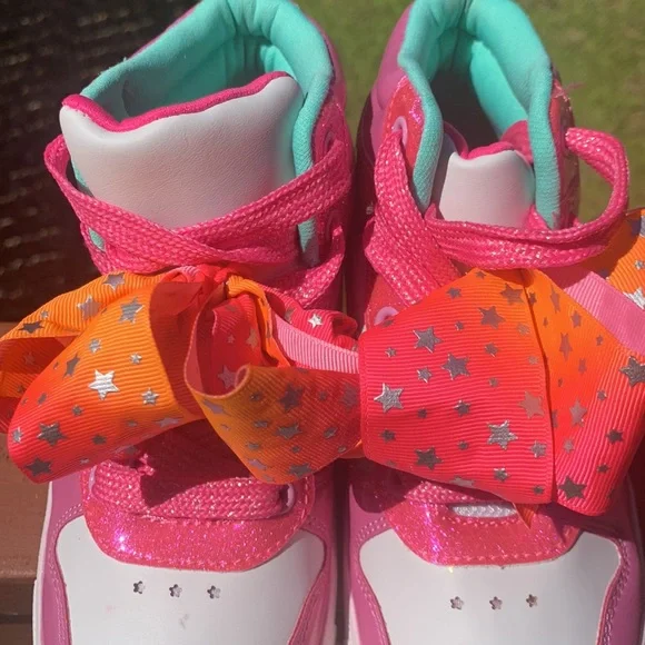Nickelodeon Jojo Siwa Toddler Girl Hightops _ Size - 1 - Picture 5 of 16
